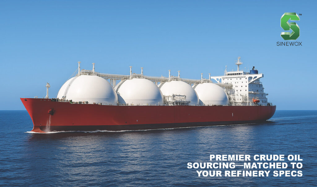 Sinewox: Premier Crude Oil Sourcing—Matched to Your Refinery Specs